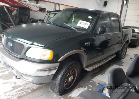 2002 Ford F-150 King Ranch/Lariat/Xlt from USA, damaged, VIN 1FTRW08L42KC66472